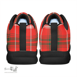 Scottish Duke of Rothesay Modern Clan Tartan Sneakers - Classic Scottish Plaid Tartan Plaid