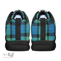 Scottish Gunn Ancient Clan Tartan Sneakers - Crest Classic Scottish Plaid Tartan Plaid