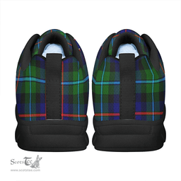 Scottish Campbell of Cawdor Modern Clan Tartan Sneakers - Classic Scottish Plaid Tartan Plaid