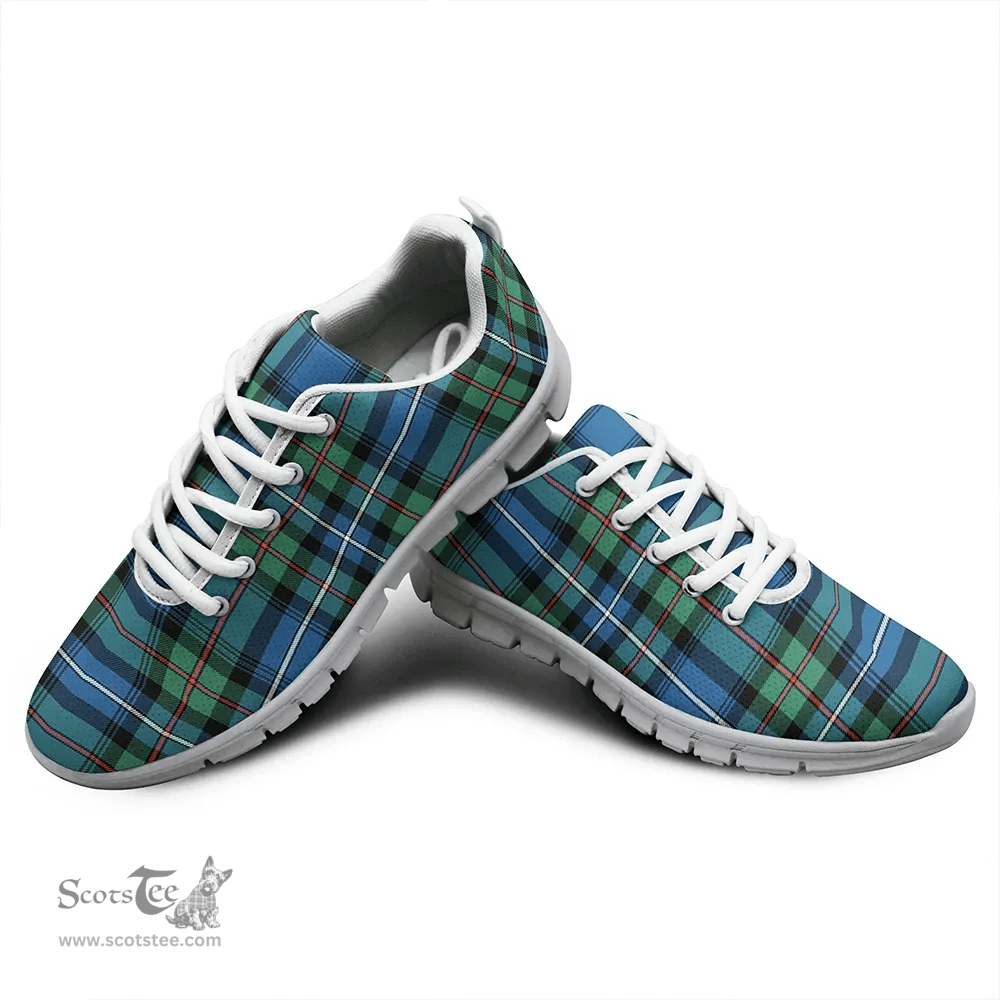 Scottish Robertson Hunting Ancient Clan Tartan Sneakers - Classic Scottish Plaid Tartan Plaid