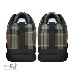 Scottish Graham of Menteith Weathered Clan Tartan Sneakers - Crest Classic Scottish Plaid Tartan Plaid