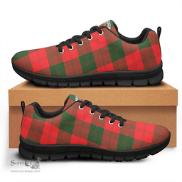 Scottish Erskine Modern Clan Tartan Sneakers - Crest Classic Scottish Plaid Tartan Plaid