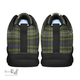 Scottish Davidson Tulloch Dress Clan Tartan Sneakers - Crest Classic Scottish Plaid Tartan Plaid
