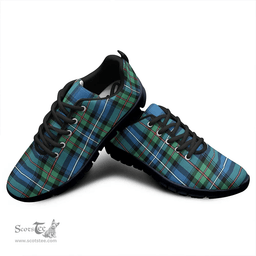 Scottish Robertson Hunting Ancient Clan Tartan Sneakers - Classic Scottish Plaid Tartan Plaid
