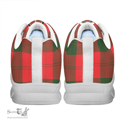 Scottish Erskine Modern Clan Tartan Sneakers - Crest Classic Scottish Plaid Tartan Plaid