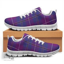 Scottish Pride of Glencoe Clan Tartan Sneakers - Classic Scottish Plaid Tartan Plaid