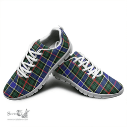 Scottish Ogilvie Hunting Modern Clan Tartan Sneakers - Classic Scottish Plaid Tartan Plaid