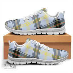 Scottish Bell of the Borders Clan Tartan Sneakers - Classic Scottish Plaid Tartan Plaid