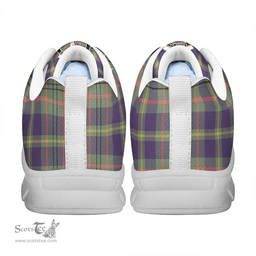 Scottish Tailyour Clan Tartan Sneakers - Crest Classic Scottish Plaid Tartan Plaid