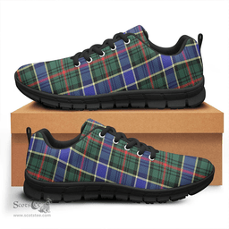 Scottish Ogilvie Hunting Modern Clan Tartan Sneakers - Classic Scottish Plaid Tartan Plaid