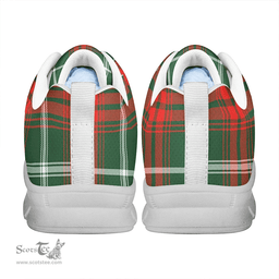 Scottish Prince of Wales Clan Tartan Sneakers - Classic Scottish Plaid Tartan Plaid