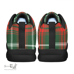 Scottish Prince of Wales Clan Tartan Sneakers - Classic Scottish Plaid Tartan Plaid