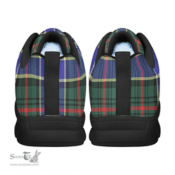 Scottish Ogilvie Hunting Modern Clan Tartan Sneakers - Classic Scottish Plaid Tartan Plaid