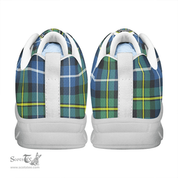 Scottish MacNeill of Barra Ancient Clan Tartan Sneakers - Crest Classic Scottish Plaid Tartan Plaid