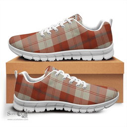 Scottish Davidson Dress Dancers Clan Tartan Sneakers - Crest Classic Scottish Plaid Tartan Plaid