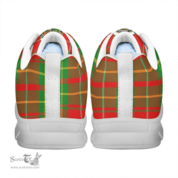 Scottish Burnett Ancient Clan Tartan Sneakers - Crest Classic Scottish Plaid Tartan Plaid