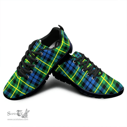 Scottish Campbell of Breadalbane Ancient Clan Tartan Sneakers - Classic Scottish Plaid Tartan Plaid