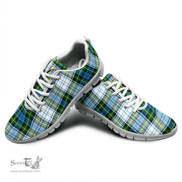 Scottish Campbell Dress Clan Tartan Sneakers - Crest Classic Scottish Plaid Tartan Plaid