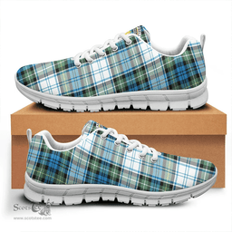 Scottish Campbell Dress Ancient Clan Tartan Sneakers - Crest Classic Scottish Plaid Tartan Plaid