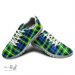 Scottish Campbell of Breadalbane Ancient Clan Tartan Sneakers - Classic Scottish Plaid Tartan Plaid
