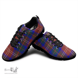Scottish Chisholm Hunting Modern Clan Tartan Sneakers - Classic Scottish Plaid Tartan Plaid