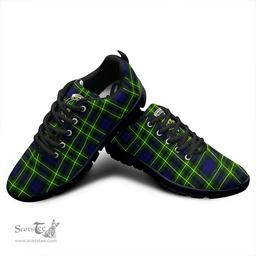 Scottish Campbell of Breadalbane Modern Clan Tartan Sneakers - Crest Classic Scottish Plaid Tartan Plaid