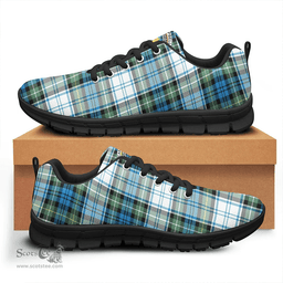 Scottish Campbell Dress Ancient Clan Tartan Sneakers - Crest Classic Scottish Plaid Tartan Plaid