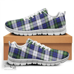 Scottish Gordon Dress Modern Clan Tartan Sneakers - Classic Scottish Plaid Tartan Plaid