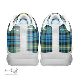Scottish Campbell Dress Ancient Clan Tartan Sneakers - Crest Classic Scottish Plaid Tartan Plaid