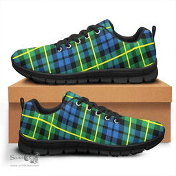 Scottish Campbell of Breadalbane Ancient Clan Tartan Sneakers - Classic Scottish Plaid Tartan Plaid