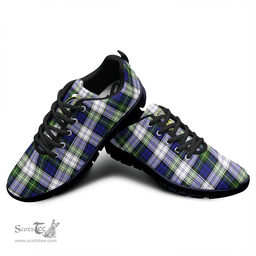 Scottish Gordon Dress Modern Clan Tartan Sneakers - Crest Classic Scottish Plaid Tartan Plaid