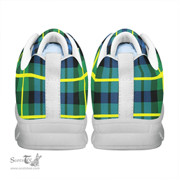 Scottish Campbell of Breadalbane Ancient Clan Tartan Sneakers - Classic Scottish Plaid Tartan Plaid