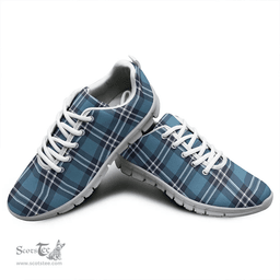 Scottish Earl of St Andrews Clan Tartan Sneakers - Classic Scottish Plaid Tartan Plaid