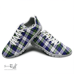 Scottish Gordon Dress Modern Clan Tartan Sneakers - Crest Classic Scottish Plaid Tartan Plaid