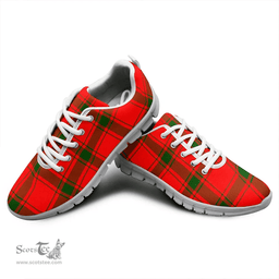 Scottish MacDonald of Sleat Clan Tartan Sneakers - Classic Scottish Plaid Tartan Plaid