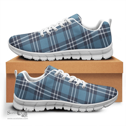Scottish Earl of St Andrews Clan Tartan Sneakers - Classic Scottish Plaid Tartan Plaid