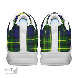 Scottish Campbell of Breadalbane Modern Clan Tartan Sneakers - Crest Classic Scottish Plaid Tartan Plaid