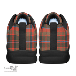 Scottish Cumming Hunting Weathered Clan Tartan Sneakers - Classic Scottish Plaid Tartan Plaid