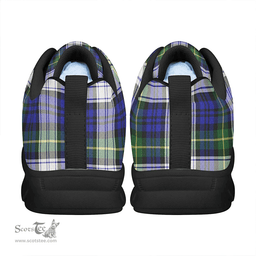 Scottish Gordon Dress Modern Clan Tartan Sneakers - Classic Scottish Plaid Tartan Plaid
