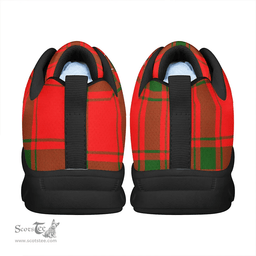 Scottish MacDonald of Sleat Clan Tartan Sneakers - Classic Scottish Plaid Tartan Plaid