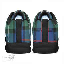 Scottish Davidson of Tulloch Clan Tartan Sneakers - Crest Classic Scottish Plaid Tartan Plaid
