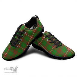 Scottish MacKinnon Hunting Modern Clan Tartan Sneakers - Classic Scottish Plaid Tartan Plaid