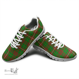 Scottish MacKinnon Hunting Modern Clan Tartan Sneakers - Classic Scottish Plaid Tartan Plaid