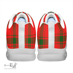 Scottish MacDonald of Sleat Clan Tartan Sneakers - Crest Classic Scottish Plaid Tartan Plaid
