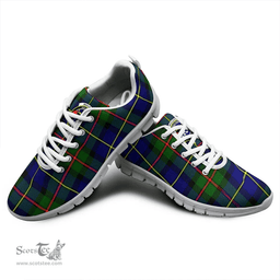 Scottish MacLeod of Harris Modern Clan Tartan Sneakers - Crest Classic Scottish Plaid Tartan Plaid