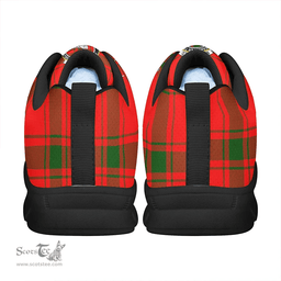 Scottish MacDonald of Sleat Clan Tartan Sneakers - Crest Classic Scottish Plaid Tartan Plaid