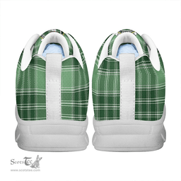 Scottish MacDonald Lord of the Isles Hunting Clan Tartan Sneakers - Crest Classic Scottish Plaid Tartan Plaid