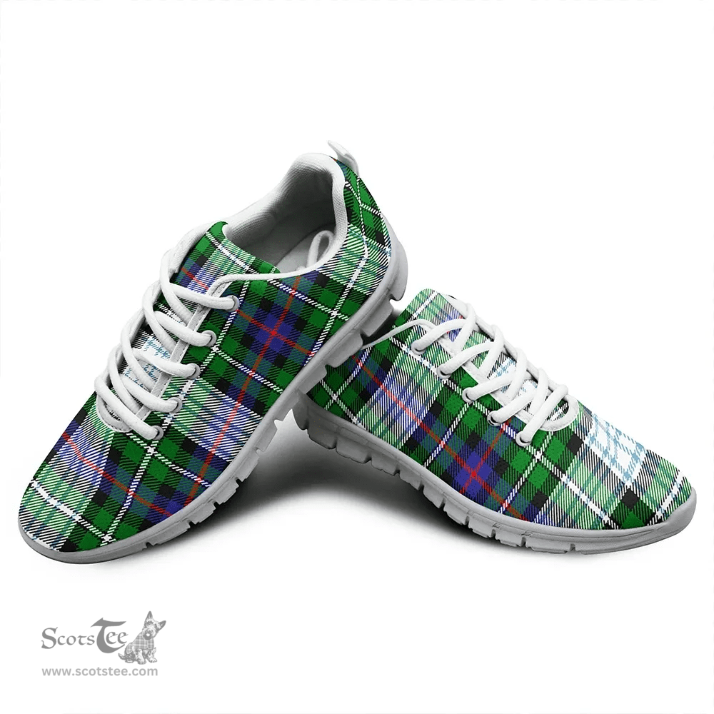 Scottish MacKenzie Dress Modern Clan Tartan Sneakers - Classic Scottish Plaid Tartan Plaid