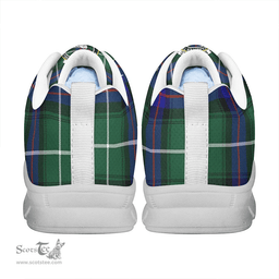 Scottish MacDonald of the Isles Hunting Modern Clan Tartan Sneakers - Crest Classic Scottish Plaid Tartan Plaid