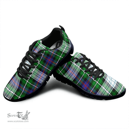 Scottish MacKenzie Dress Modern Clan Tartan Sneakers - Classic Scottish Plaid Tartan Plaid